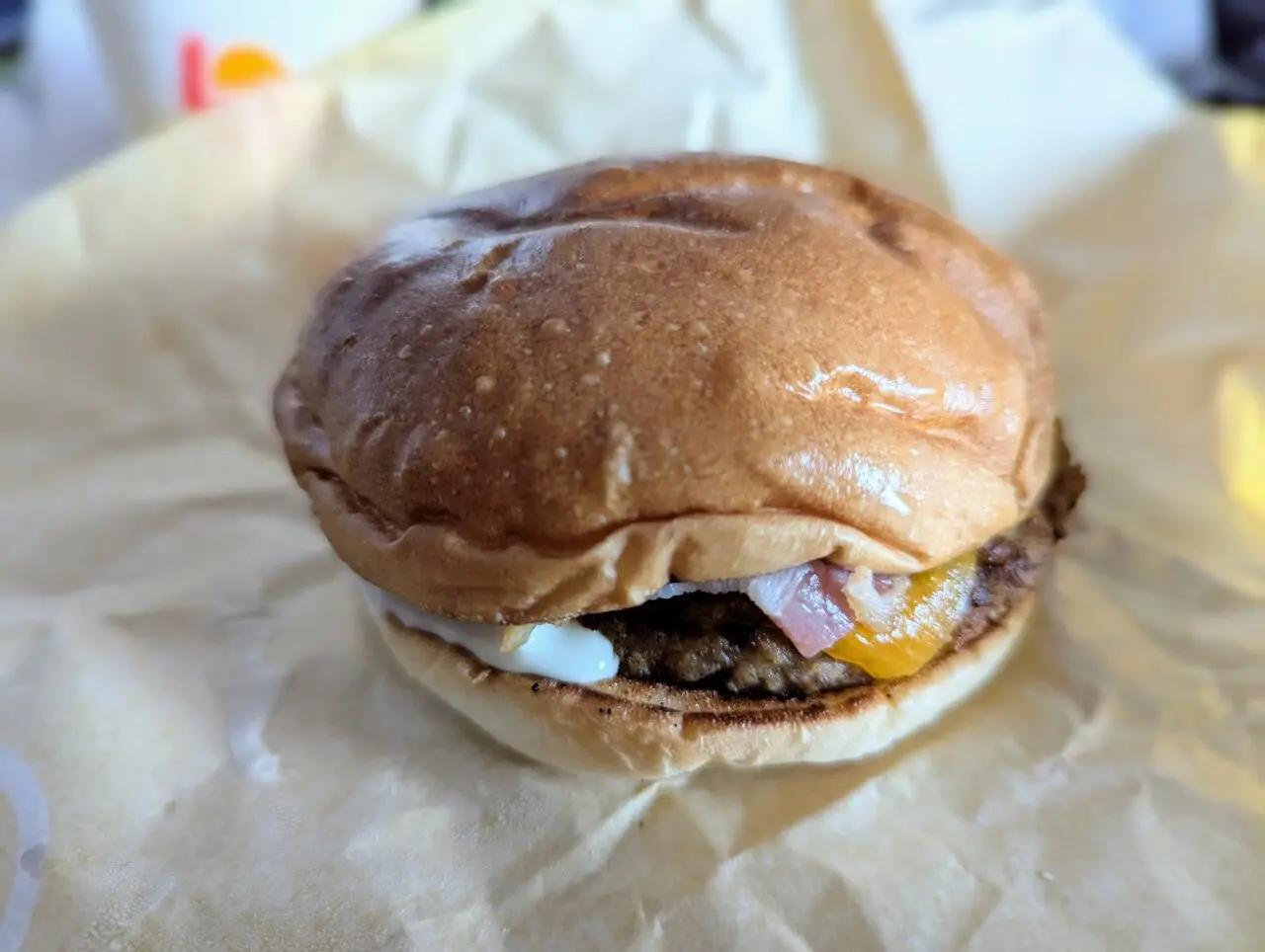 ロッテリアの絶品チーズバーガー