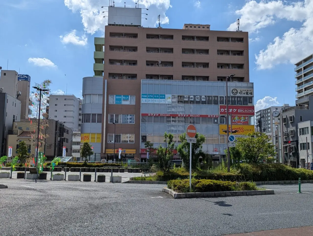 東武東上線朝霞駅前南口広場