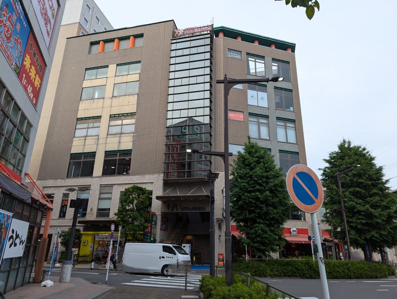 JR北朝霞駅前ロータリー