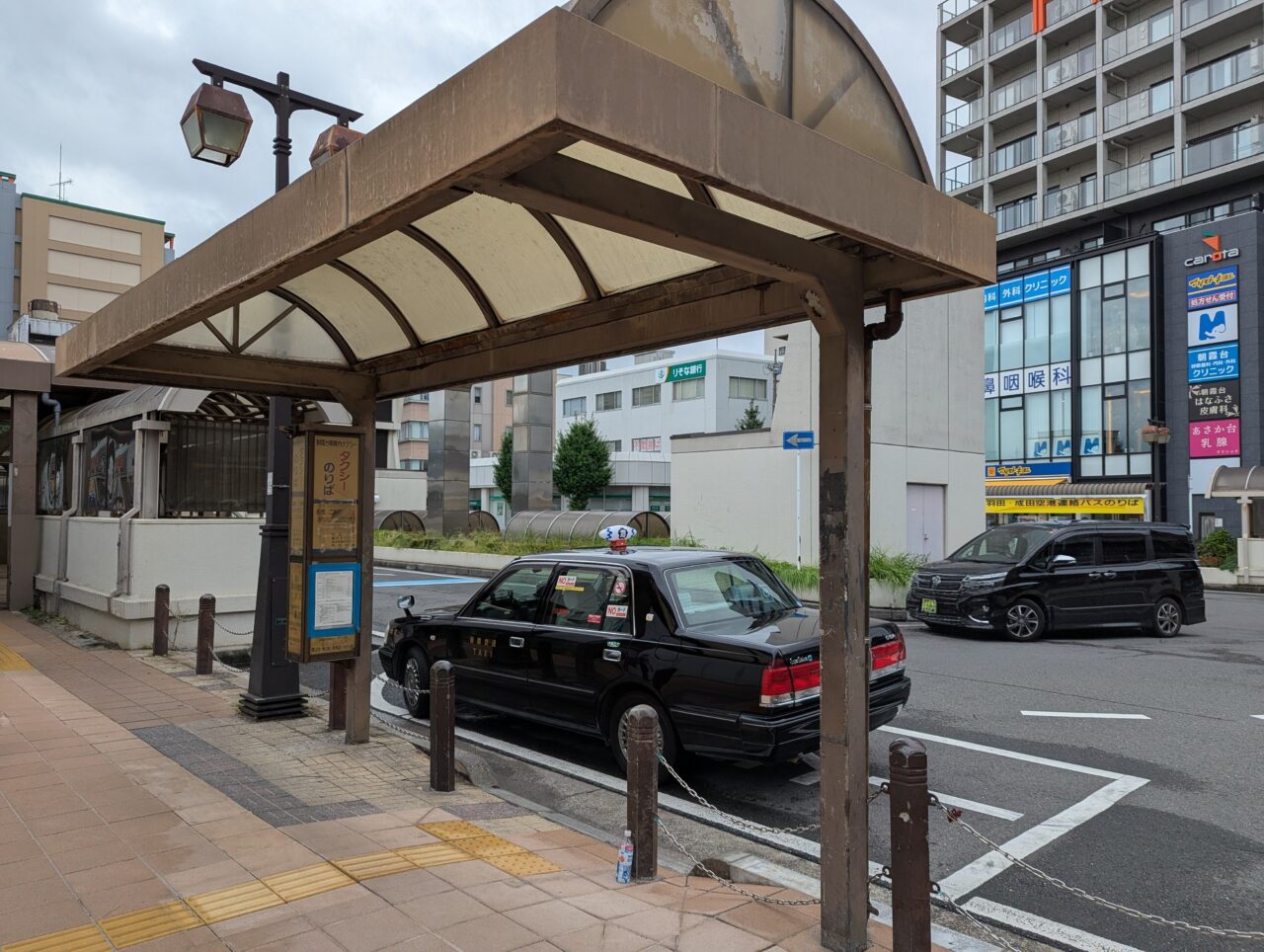 東武東上線朝霞台駅南口のタクシー乗り場