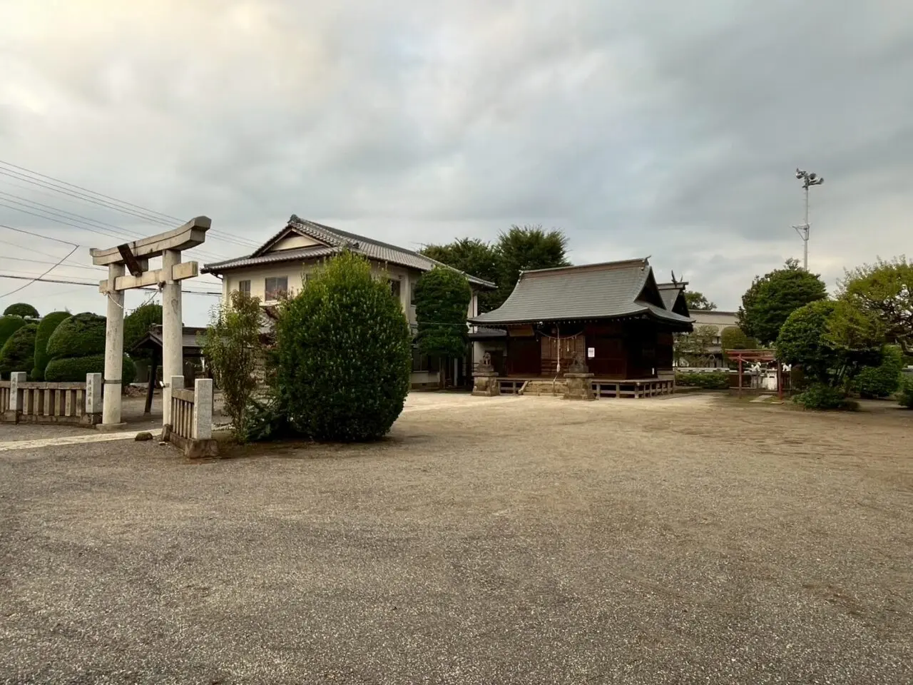 朝霞市溝沼にある溝沼氷川神社