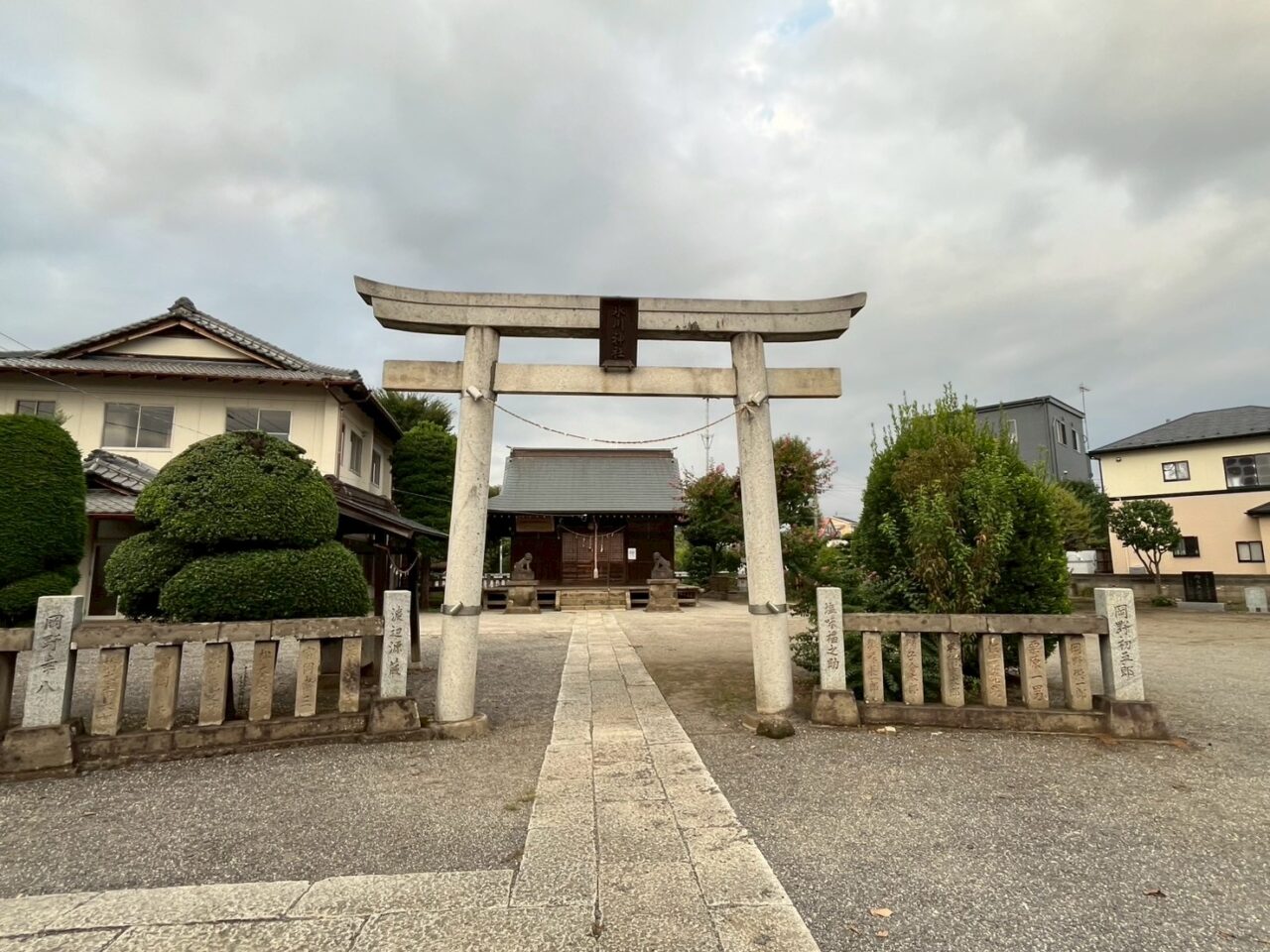 朝霞市溝沼にある溝沼氷川神社