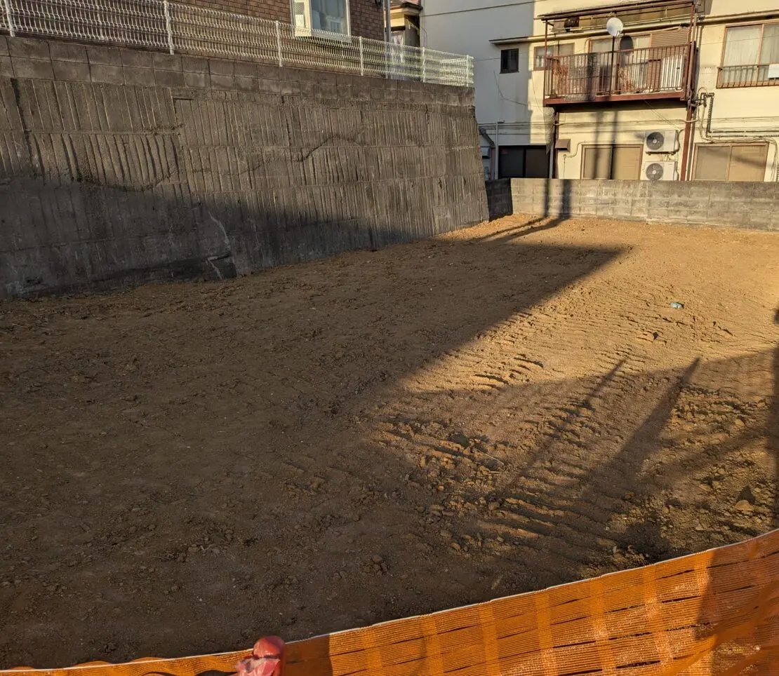 和光市新倉小学校近くにある太郎寿司の跡地