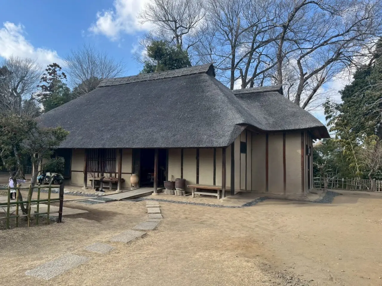 朝霞市根岸台にある国指定重要文化財の旧高橋家住宅