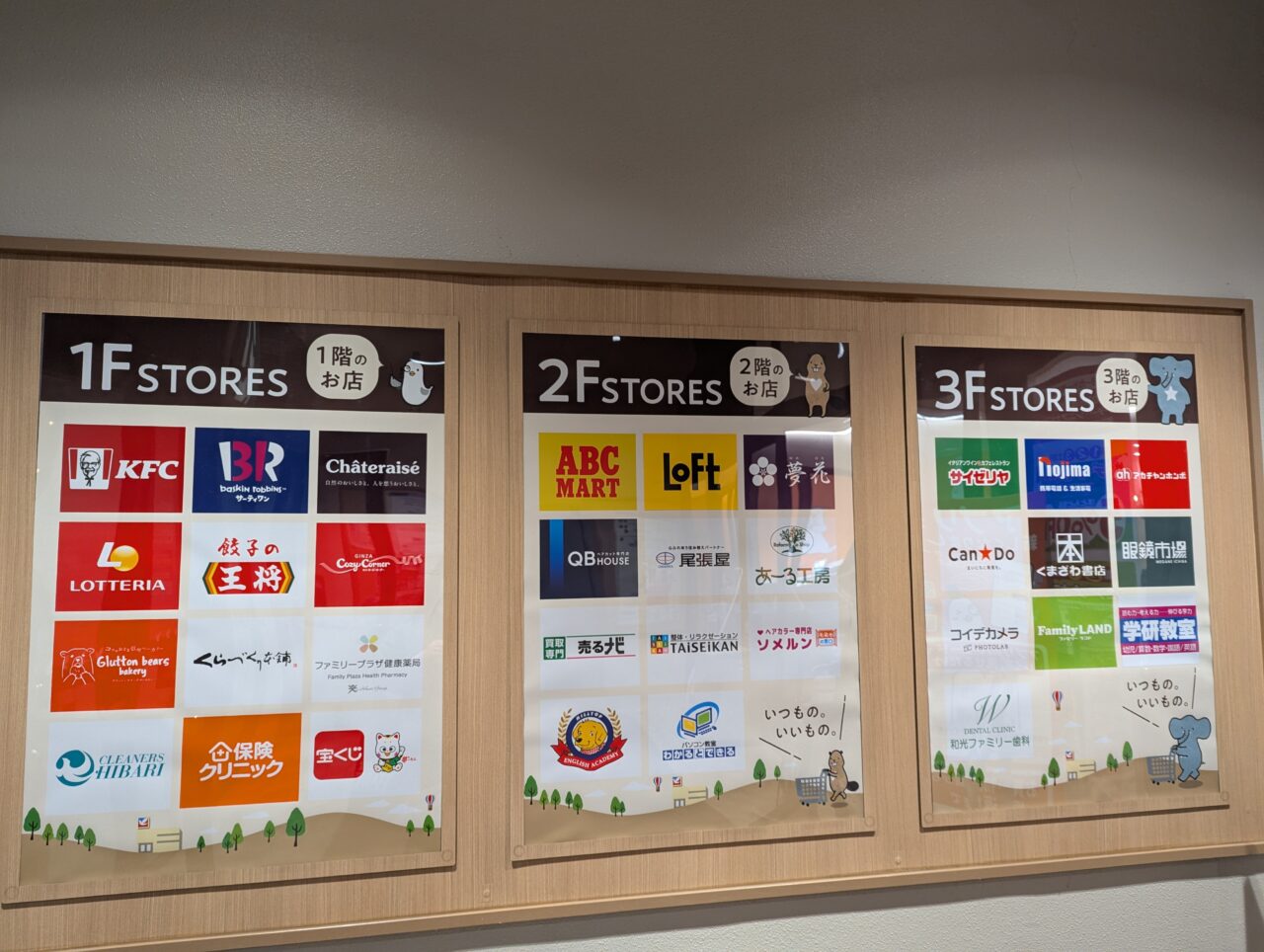 イトーヨーカドー和光店のテナント一覧