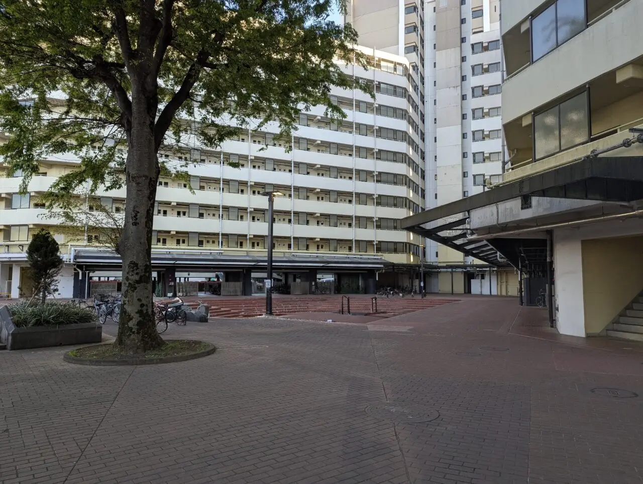 朝霞市朝志ヶ丘にある朝霞UR浜崎団地